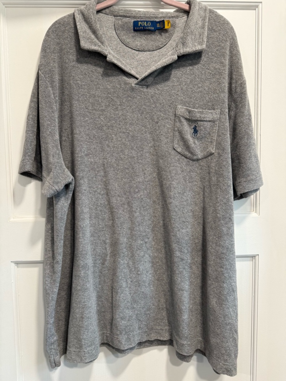 Polo Ralph Lauren Terry Polo Shirt xxl EUC